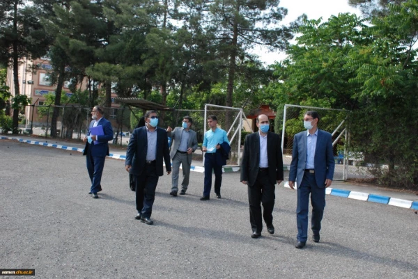 بازدید معاون دانشجویی دانشگاه فرهنگیان از دانشگاه فرهنگیان واحد ثامن الحجج ( ع) مشهد 2