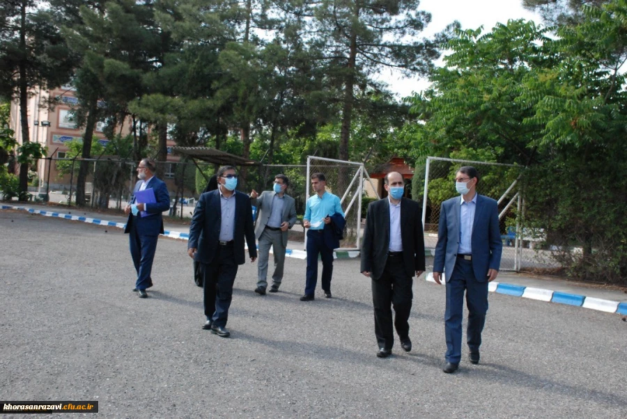 بازدید معاون دانشجویی دانشگاه فرهنگیان از دانشگاه فرهنگیان واحد ثامن الحجج ( ع) مشهد 2