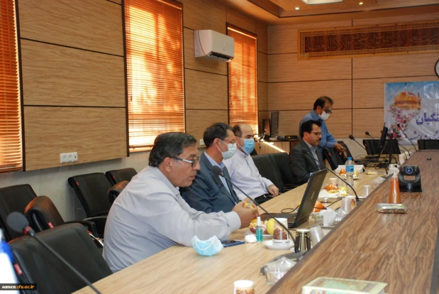 بازدید معاون دانشجویی دانشگاه فرهنگیان از دانشگاه فرهنگیان واحد ثامن الحجج ( ع) مشهد 3