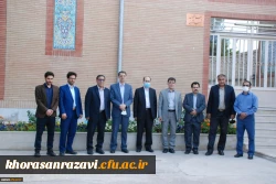 بازدید معاون دانشجویی دانشگاه فرهنگیان از دانشگاه فرهنگیان واحد ثامن الحجج ( ع) مشهد 4