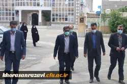 افتتاح آشپزخانه مجهز دانشجویی و بازدید از فضاها و مجموعه واحد دانشگاهی شهید رجایی تربت حیدریه  2