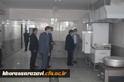 افتتاح آشپزخانه مجهز دانشجویی و بازدید از فضاها و مجموعه واحد دانشگاهی شهید رجایی تربت حیدریه  7