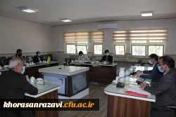 برگزاری جلسه هم اندیشی دبیران شورای صنفی دانشگاه فرهنگیان خراسان رضوی 2