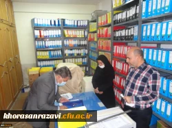 بازدید مدیر کل دفترنظارت ، ارزیابی و تعالی سازمانی دانشگاه فرهنگیان از بخشهای مختلف واحد دانشور نیشابور 4