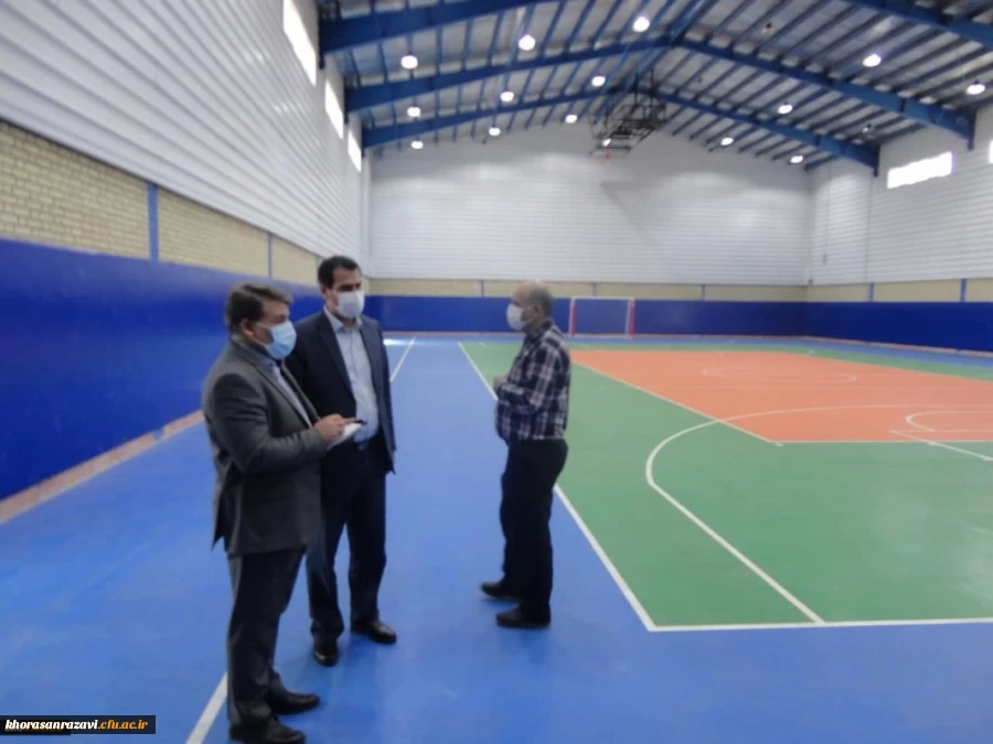 بازدید مدیر کل دفترنظارت ، ارزیابی و تعالی سازمانی دانشگاه فرهنگیان از بخشهای مختلف واحد دانشور نیشابور 5