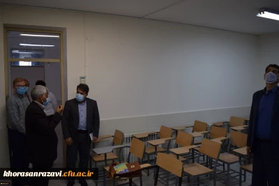 حضور ناظران محترم سازمان مرکزی در دانشگاه فرهنگیان سبزوار