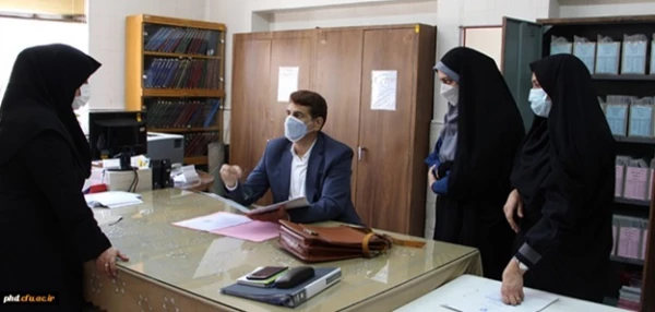 بازدید حوزه نظارت ارزیابی و تعالی سازمانی از پردیس و مراکز دانشگاه فرهنگیان استان خراسان رضوی 8
