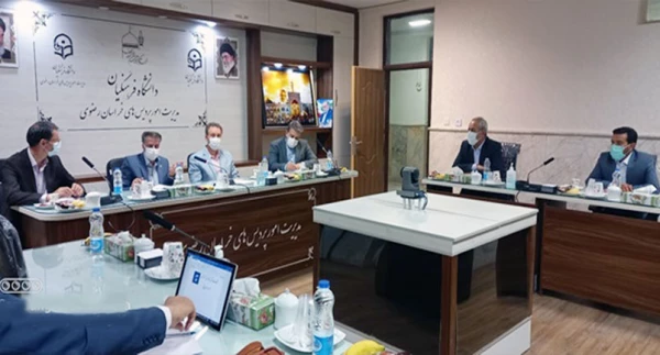 بازدید حوزه نظارت ارزیابی و تعالی سازمانی از پردیس و مراکز دانشگاه فرهنگیان استان خراسان رضوی