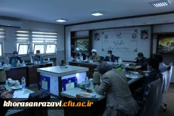 برگزاری جلسه شورای فرهنگی اجتماعی دانشگاه فرهنگیان خراسان رضوی 2