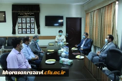 بازدید مدیر کل نوسازی و تجهیز مدارس خراسان رضوی از پروژه خیر ساز زنده یاد حاج حسین شکرریز در پردیس شهید بهشتی دانشگاه فرهنگیان مشهد 4