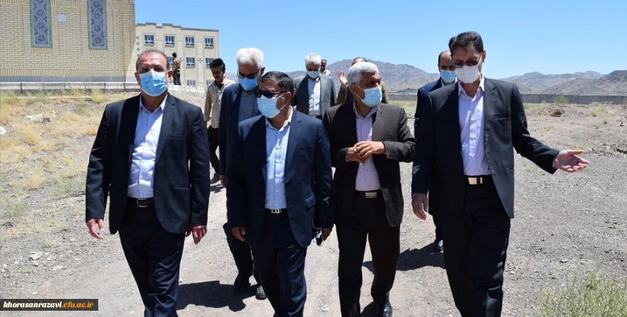 بازدید معاون دانشجویی دانشگاه فرهنگیان کشور از دانشگاه فرهنگیان سبزوار