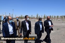 بازدید معاون دانشجویی دانشگاه فرهنگیان کشور از دانشگاه فرهنگیان سبزوار 2