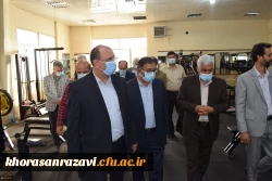 بازدید معاون دانشجویی دانشگاه فرهنگیان کشور از دانشگاه فرهنگیان سبزوار 3