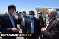 بازدید معاون دانشجویی دانشگاه فرهنگیان کشور از دانشگاه فرهنگیان سبزوار 4