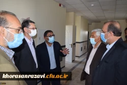 بازدید معاون دانشجویی دانشگاه فرهنگیان کشور از دانشگاه فرهنگیان سبزوار 6