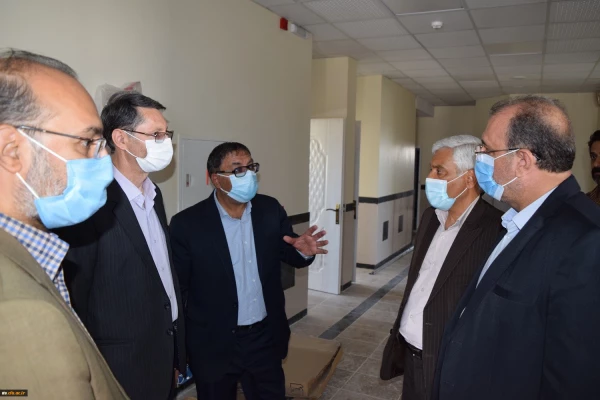 بازدید معاون دانشجویی دانشگاه فرهنگیان کشور از دانشگاه فرهنگیان سبزوار 6