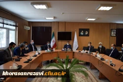 بازدید معاون دانشجویی دانشگاه فرهنگیان کشور از دانشگاه فرهنگیان سبزوار 8