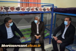 بازدید معاون دانشجویی دانشگاه فرهنگیان کشور از دانشگاه فرهنگیان سبزوار 9