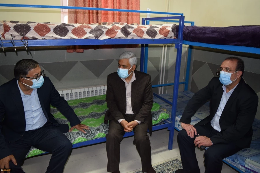 بازدید معاون دانشجویی دانشگاه فرهنگیان کشور از دانشگاه فرهنگیان سبزوار 9