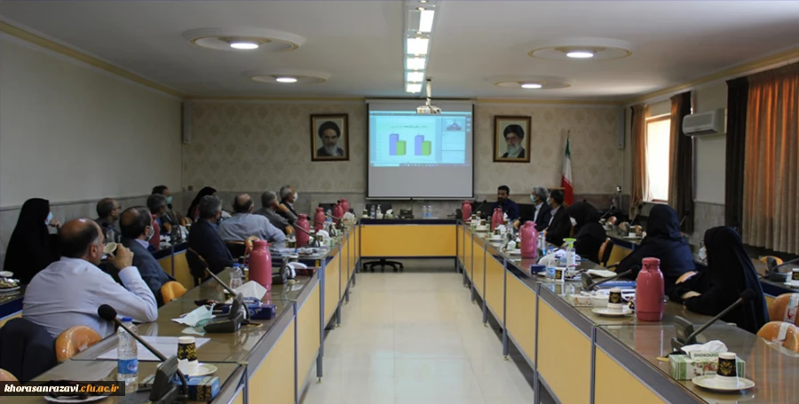 برگزاری جلسه بررسی عملکرد اساتید دانشگاه فرهنگیان خراسان رضوی در سامانه الکترونیکی lms