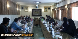 برگزاری سیزدهمین جلسه شورای پژوهشی دانشگاه فرهنگیان خراسان رضوی