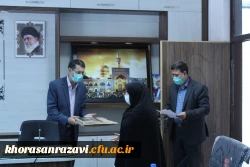 برگزاری جلسه ارائه گزارش تحلیلی ارتقاء کیفیت فضاهای دانشجویی خراسان رضوی
 2