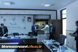 برگزاری جلسه ارائه گزارش تحلیلی ارتقاء کیفیت فضاهای دانشجویی خراسان رضوی
 7