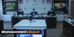 برگزاری جلسه ارائه گزارش تحلیلی ارتقاء کیفیت فضاهای دانشجویی خراسان رضوی