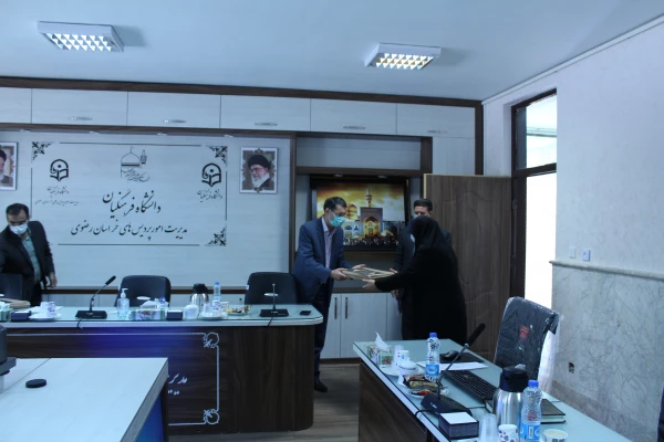 برگزاری جلسه ارائه گزارش تحلیلی ارتقاء کیفیت فضاهای دانشجویی خراسان رضوی
 3