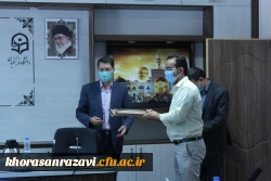 برگزاری جلسه ارائه گزارش تحلیلی ارتقاء کیفیت فضاهای دانشجویی خراسان رضوی
 6