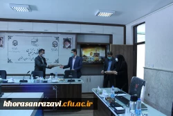 برگزاری جلسه ارائه گزارش تحلیلی ارتقاء کیفیت فضاهای دانشجویی خراسان رضوی
 7