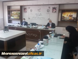 برگزاری  جلسه شورای تحصیلات تکمیلی دانشگاه فرهنگیان استان خراسان رضوی 2