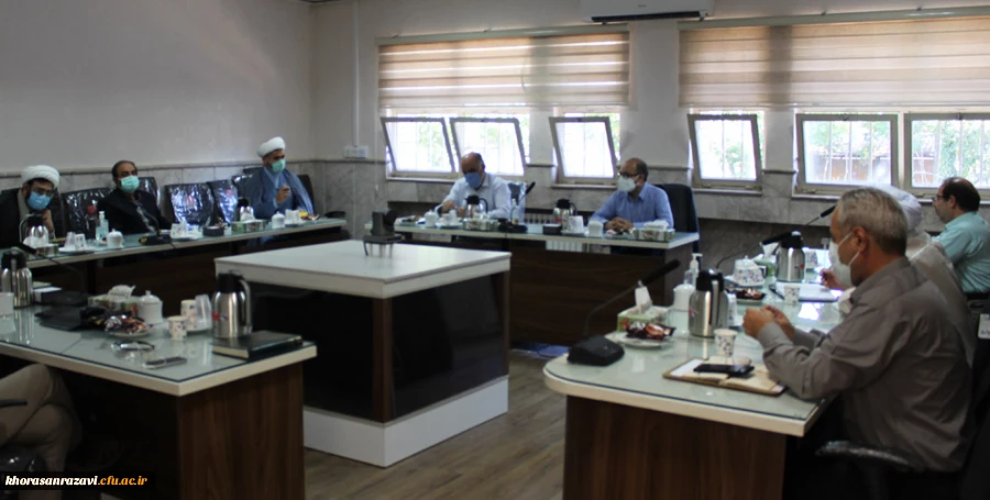 برگزاری جلسه دانشگاه فرهنگیان خراسان رضوی با ستاد کنگره اربعین