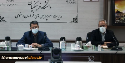 در دانشگاه فرهنگیان استان خراسان رضوی برگزار شد؛

جلسه هم اندیشی تمهید مقدمات برنامه ریزی آموزشی نیمسال اول سال تحصیلی 1401-1400