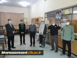 تجلیل از آزاده سرافراز سجادی مقدم شاغل در واحد دانشور نیشابور 2