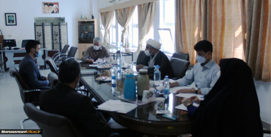 برگزاری جلسات کارگروه های تعیین صلاحیت استادان دانشگاه فرهنگیان خراسان رضوی