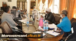 برگزاری جلسات کارگروه های تعیین صلاحیت استادان دانشگاه فرهنگیان خراسان رضوی 2