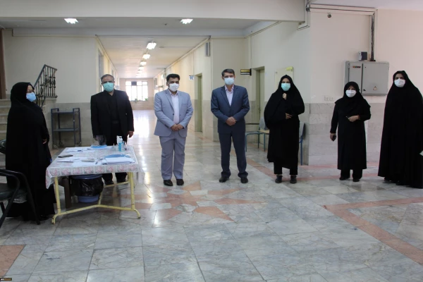 بازدید معاون فرهنگی و اجتماعی دانشگاه فرهنگیان از روند انجام مراحل مصاحبه و گزینش پذیرفته شدگان آزمون سراسری پردیس شهید هاشمی نژاد مشهد 2