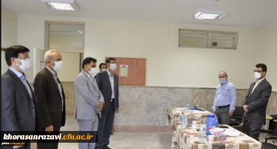 بازدید معاون دانشگاه فرهنگیان از روند مصاحبه معرفی شدگان چندبرابر ظرفیت به دانشگاه فرهنگیان