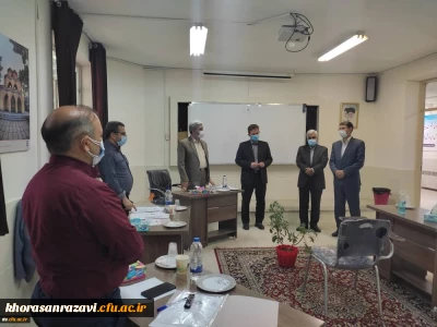 بازدید سرپرست مدیریت امور پردیس های استان خراسان رضوی از فرآیند مصاحبه پذیرفته شدگان مرحله اول دانشگاه فرهنگیان