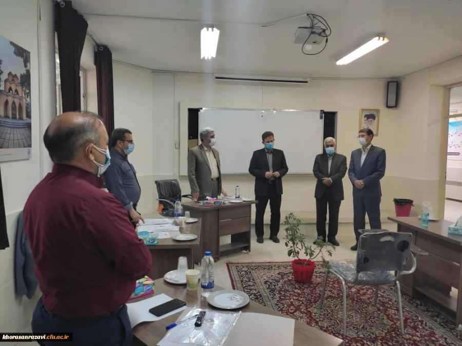 بازدید سرپرست مدیریت امور پردیس های استان خراسان رضوی از فرآیند مصاحبه پذیرفته شدگان مرحله اول دانشگاه فرهنگیان 2