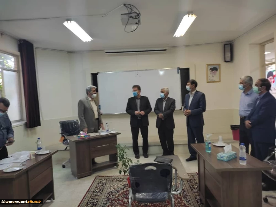 بازدید سرپرست مدیریت امور پردیس های استان خراسان رضوی از فرآیند مصاحبه پذیرفته شدگان مرحله اول دانشگاه فرهنگیان 3