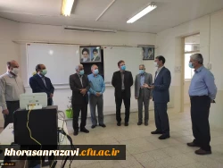 بازدید سرپرست مدیریت امور پردیس های استان خراسان رضوی از فرآیند مصاحبه پذیرفته شدگان مرحله اول دانشگاه فرهنگیان 4