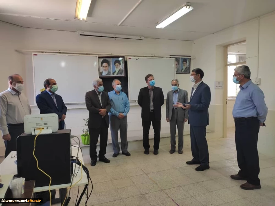 بازدید سرپرست مدیریت امور پردیس های استان خراسان رضوی از فرآیند مصاحبه پذیرفته شدگان مرحله اول دانشگاه فرهنگیان 4