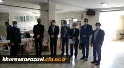 بازدید معاون حراست دانشگاه فرهنگیان کشور از فرایند برگزاری مصاحبه پذیرفته شدگان مرحله اول آزمون سراسری