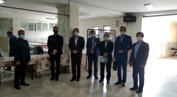 بازدید معاون حراست دانشگاه فرهنگیان کشور از فرایند برگزاری مصاحبه پذیرفته شدگان مرحله اول آزمون سراسری