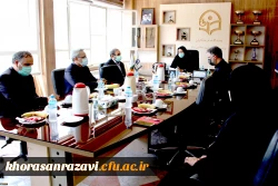 بازدید معاون حراست دانشگاه فرهنگیان کشور از فرایند برگزاری مصاحبه پذیرفته شدگان مرحله اول آزمون سراسری خراسان رضوی 4