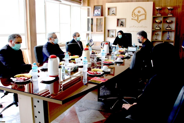 بازدید معاون حراست دانشگاه فرهنگیان کشور از فرایند برگزاری مصاحبه پذیرفته شدگان مرحله اول آزمون سراسری خراسان رضوی 4