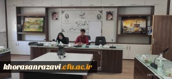 برگزاری جلسه جذب اساتید هیات علمی مشاوره و کودکان استثنائی دانشگاه فرهنگیان خراسان رضوی 2