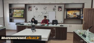 برگزاری جلسه جذب اساتید هیات علمی مشاوره و کودکان استثنائی دانشگاه فرهنگیان خراسان رضوی